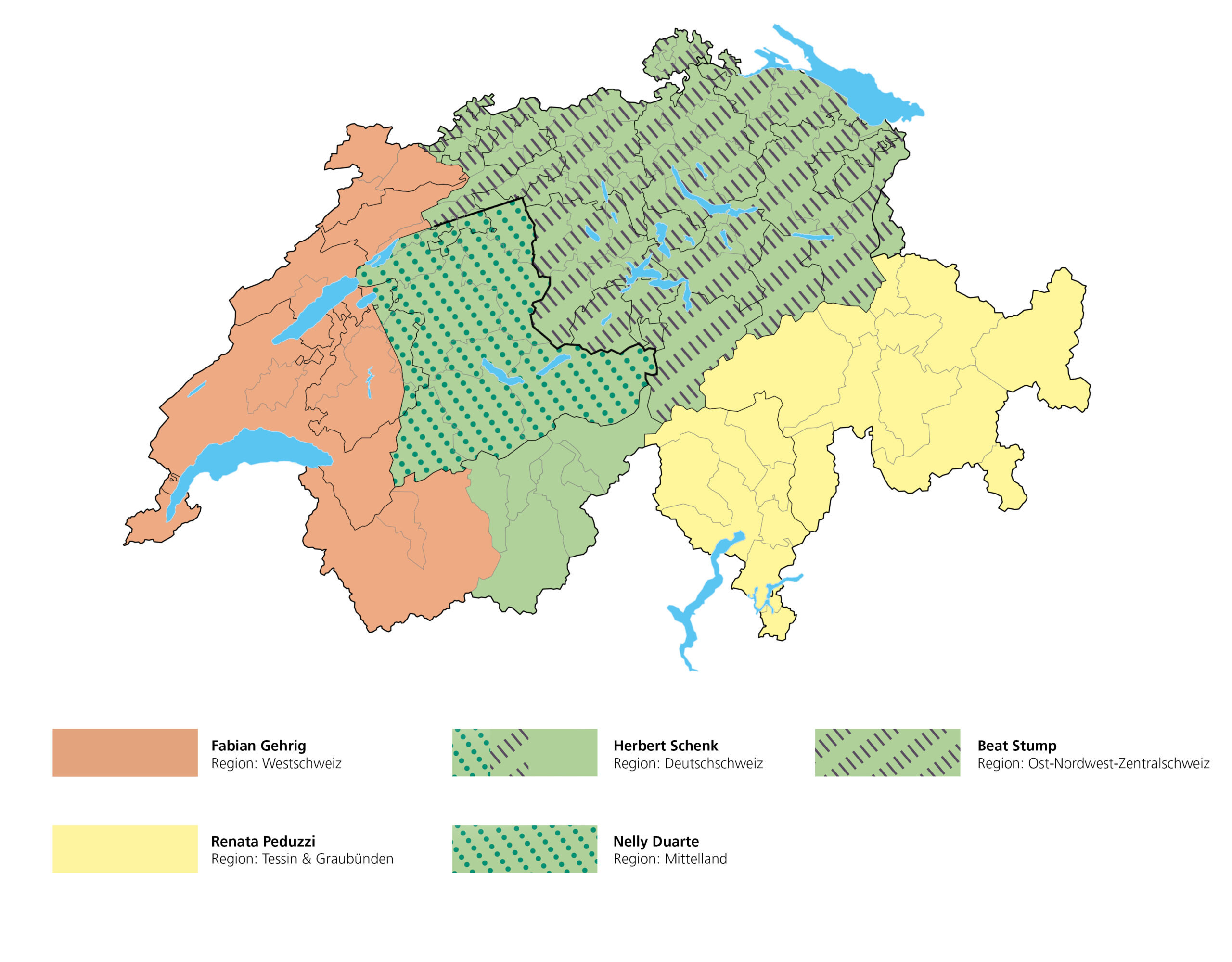 Gebietskarte Aussendienst